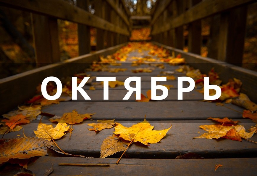 План мероприятий на октябрь 2026 План мероприятий на октябрь 2026